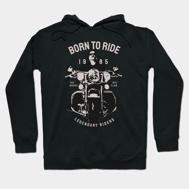 Born to Ride Legendary Riders Tee | Vintage Motorcycle Enthusiast Hoodie by medabdallahh8